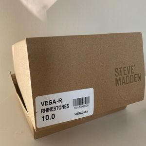 Steve Madden Rhinestone Clogs (NEVER WORN)